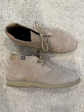 Rip Curl Men's Suede Chukka Boots - Light Taupe